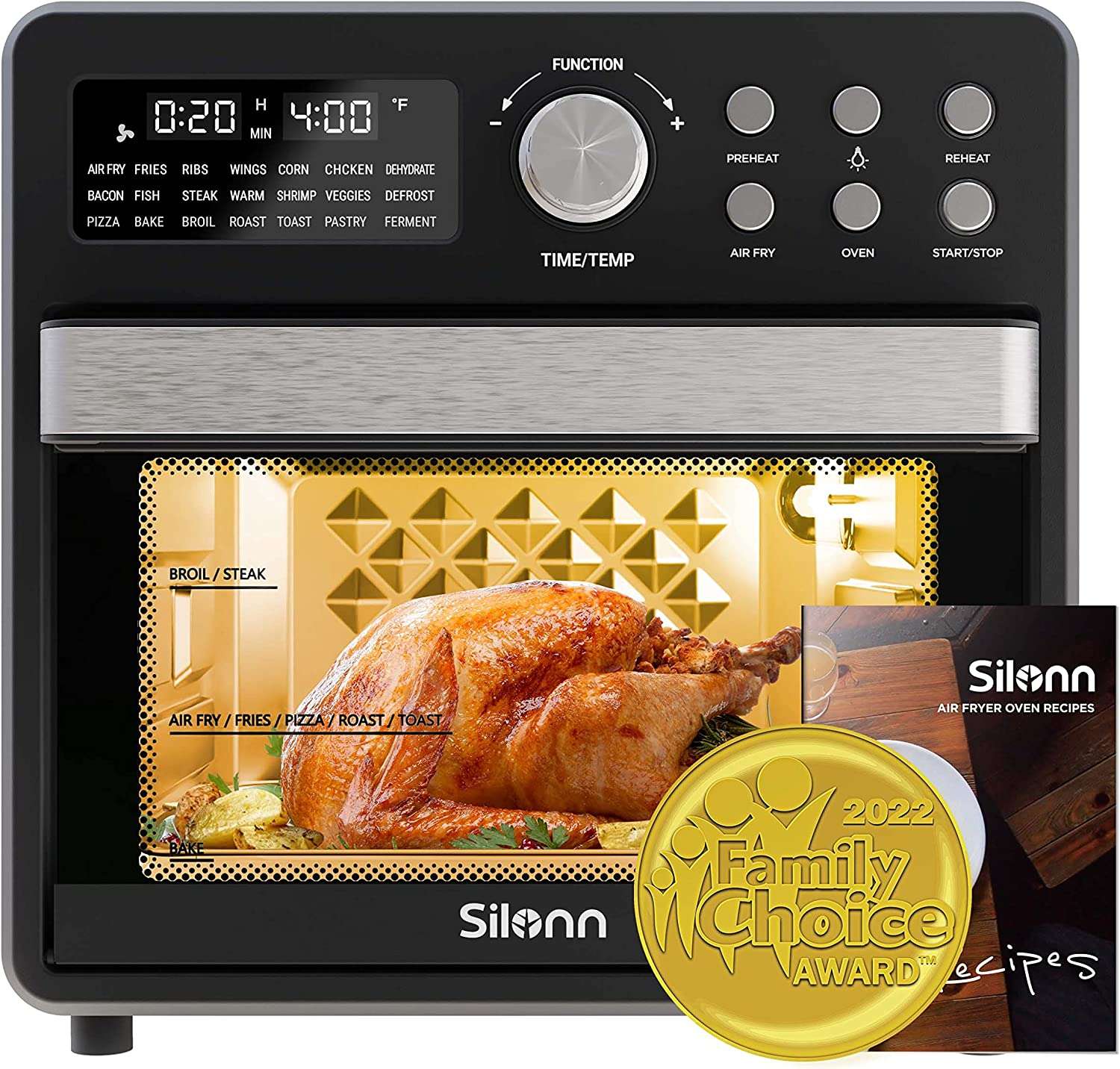 6. Silonn Countertop Oven for Baking