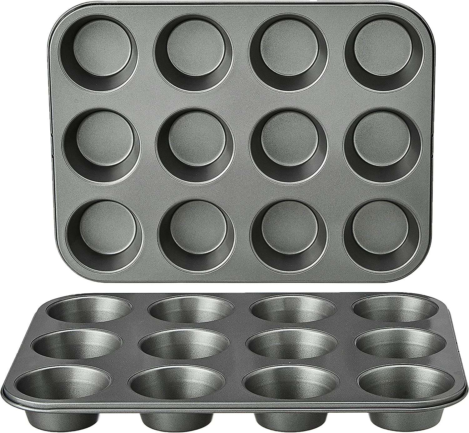 4. Amazon Basics Muffin Pan