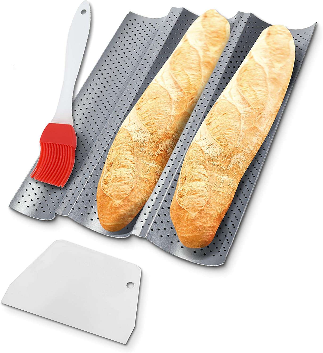4. KOKIPRO French & Baguette Bread Pan