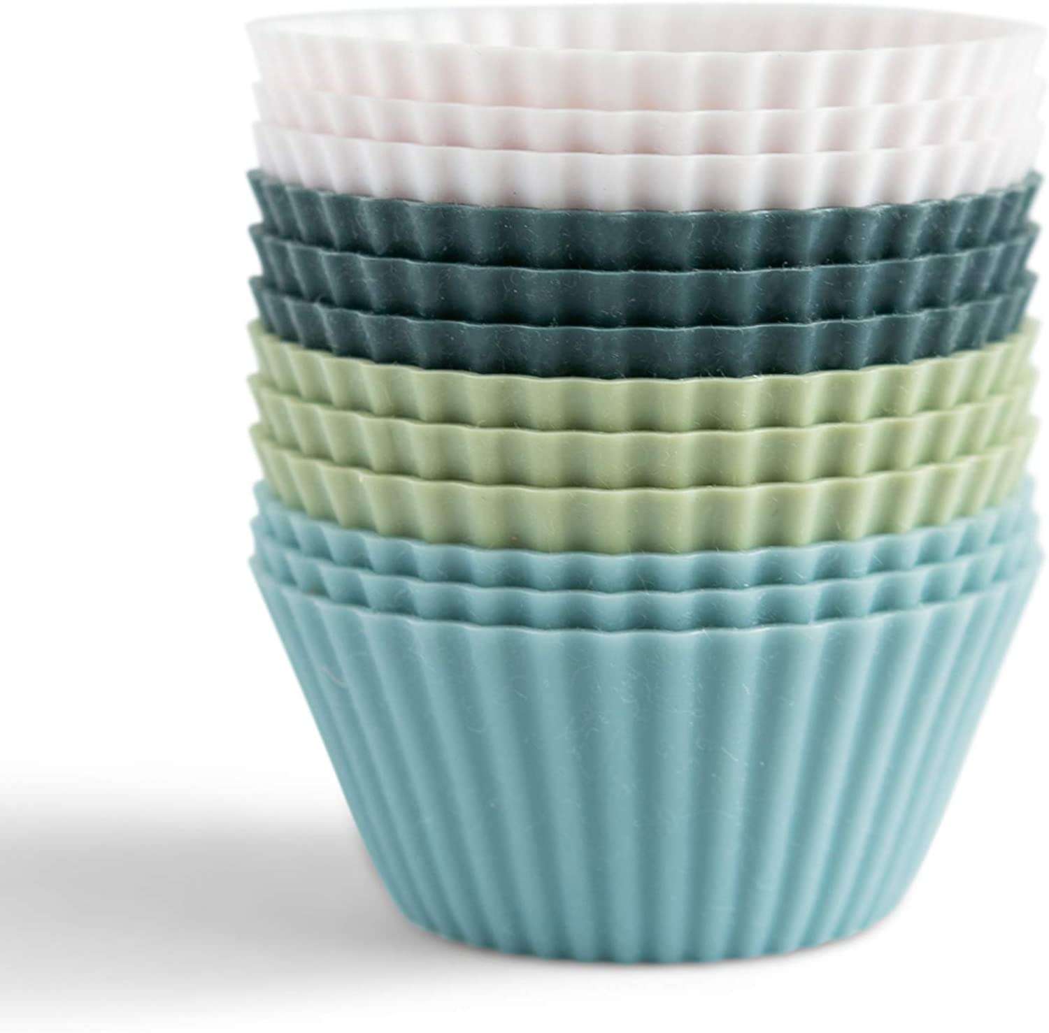 4. The Silicone Kitchen Reusable Muffin Cups