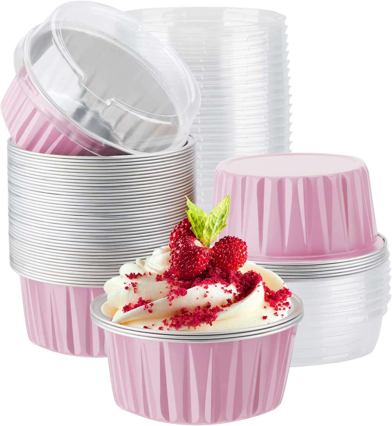 5. EUSOAR Reusable Muffin Cups